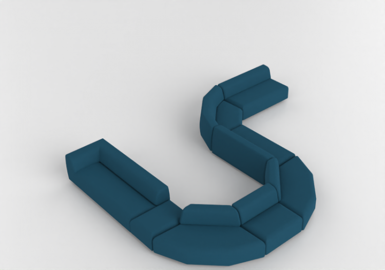 Poltronas y Sofás 3D - Conjunto de sofás - Montis - Aztec -...
