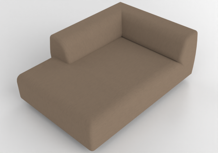 3D Sessel und Sofas - Sofa aus Stoff - Montis - Aztec XL -...