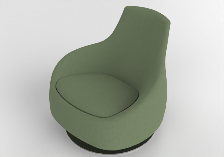 3D Sofa - Fabric Armchair - Montis - Dim Sum Low - ACCA...