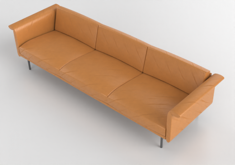 3D Sessel und Sofas - Sofa aus Leder - Montis - Otis - ACCA...