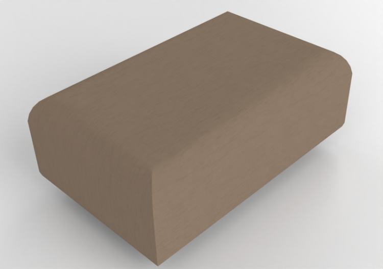 Sofás 3D - Pouf em tecido - Montis - Aztec XL - ACCA...