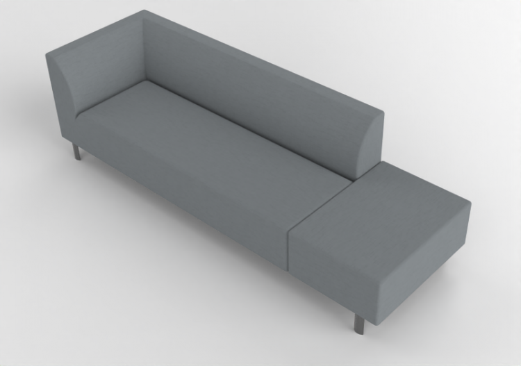 Sofás 3D - Sofá em tecido - Montis - Fox - ACCA software