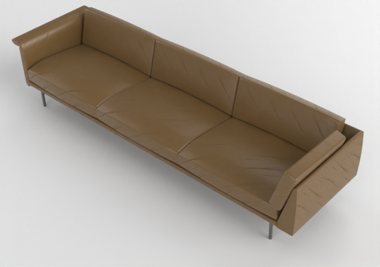 Divani 3D - Divano in pelle - Montis - Otis - ACCA software