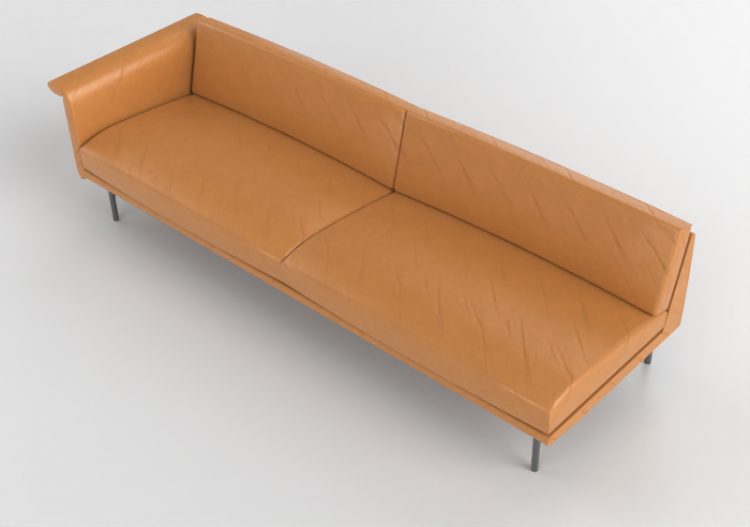 3D Sessel und Sofas - Sofa aus Leder - Montis - Otis - ACCA...