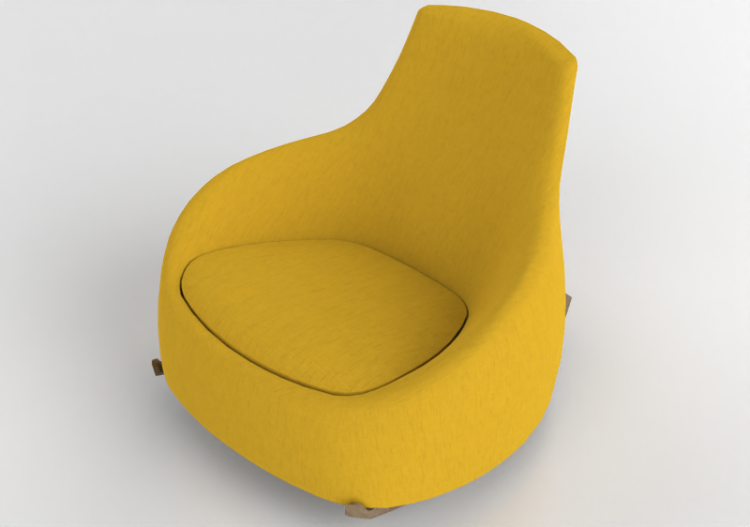 Divans 3D - Fauteuil en tissu - Montis - Dim Sum Low - ACCA...
