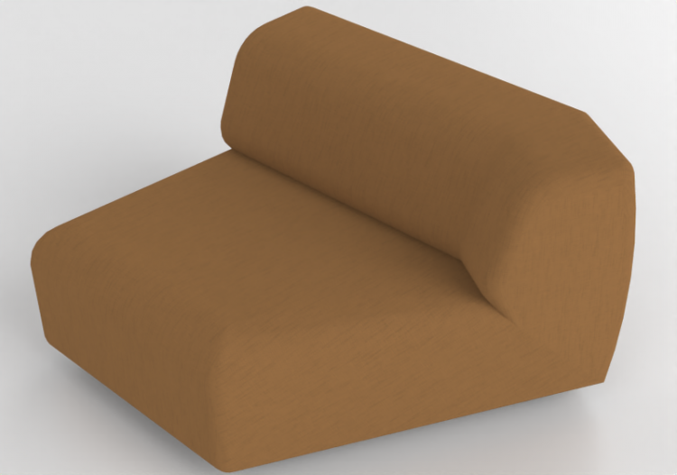 Poltronas y Sofás 3D - Sofá de tela - Montis - Aztec Corner...