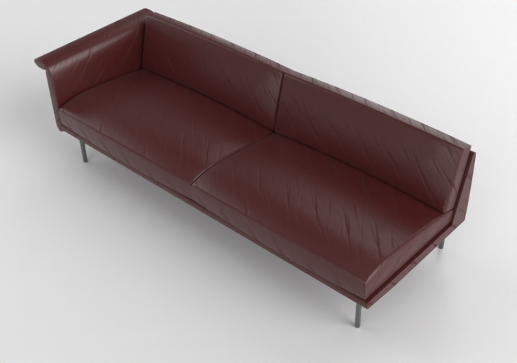 Divani 3D - Divano in pelle - Montis - Otis - ACCA software