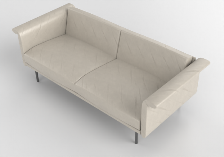 3D Sofa - Leather sofa - Montis - Otis - ACCA software