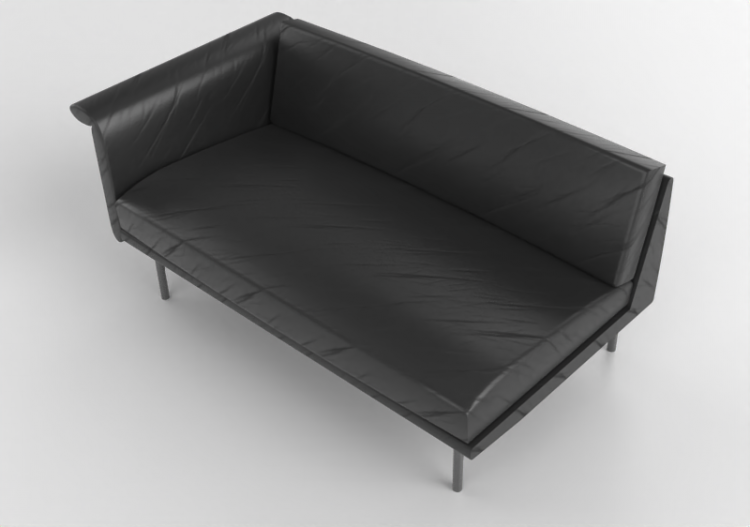 3D Sessel und Sofas - Sofa aus Leder - Montis - Otis - ACCA...