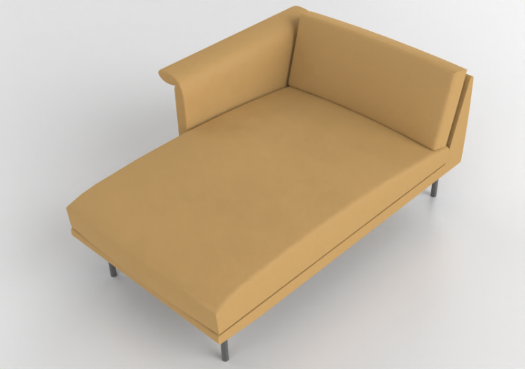 Poltronas y Sofás 3D - Sofá en piel - Montis - Otis - ACCA...