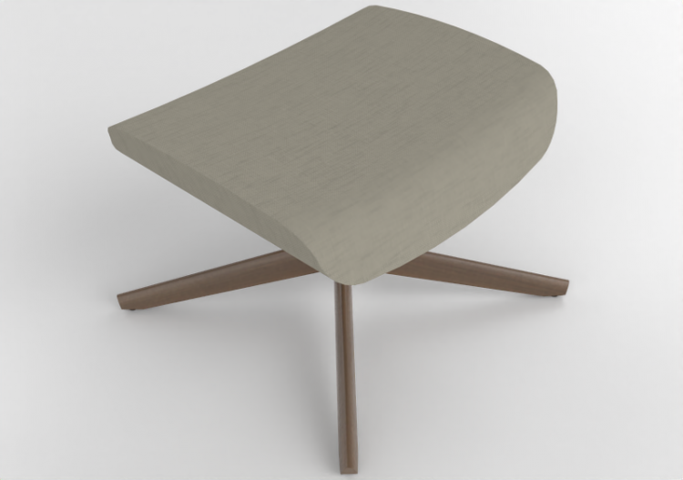 Divans 3D - Pouf en tissu - Montis - Puk - ACCA software