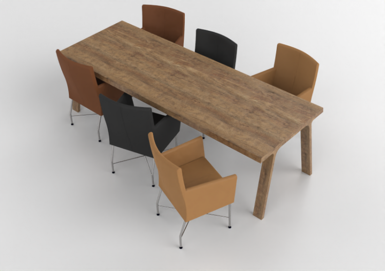 Divani 3D - Composizione sala da pranzo - Montis -...