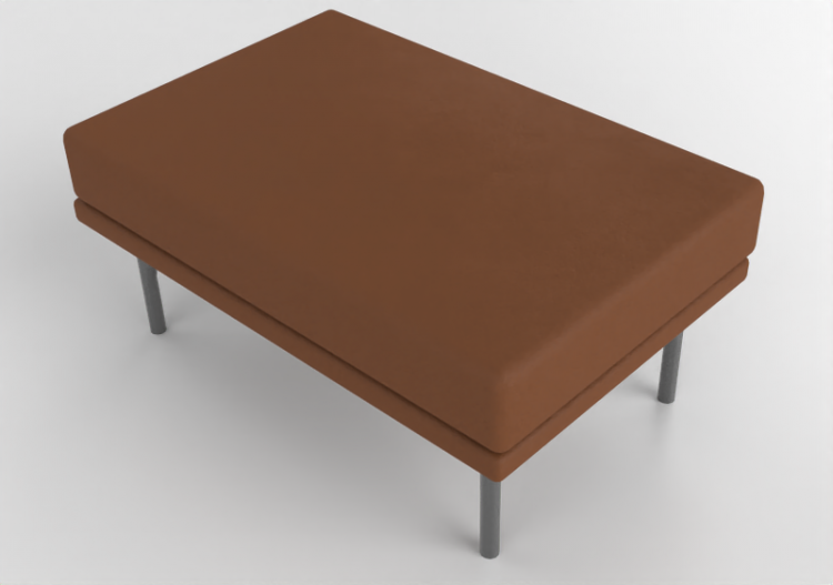 3D Sessel und Sofas - Pouf aus Leder - Montis - Otis - ACCA...