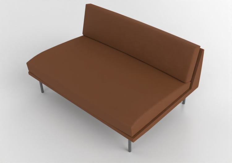 Poltronas y Sofás 3D - Sofá en piel - Montis - Otis XL -...
