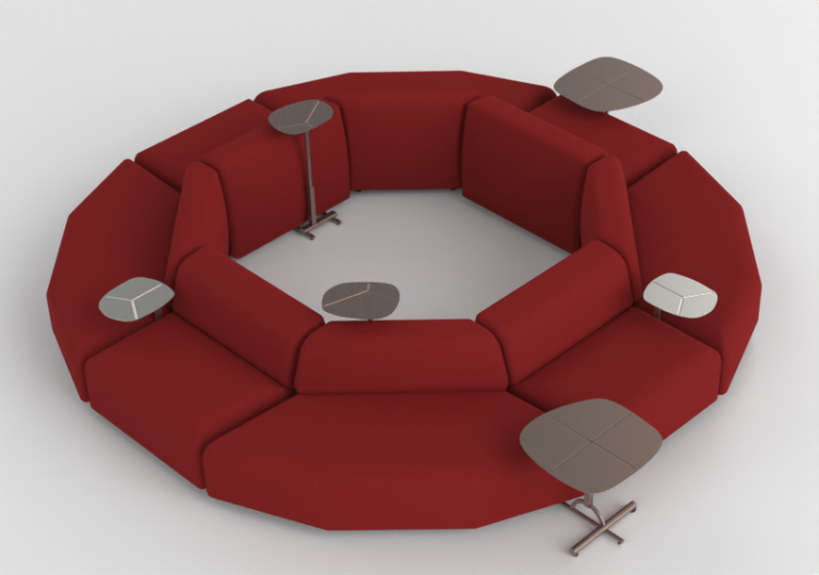 Divans 3D - Composition de canapés - Montis - Aztec - ACCA...
