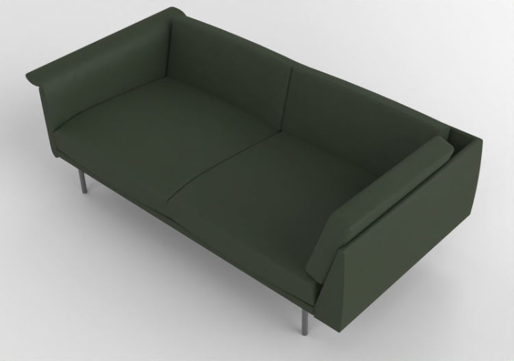 3D Sofa - Leather sofa - Montis - Otis XL - ACCA software