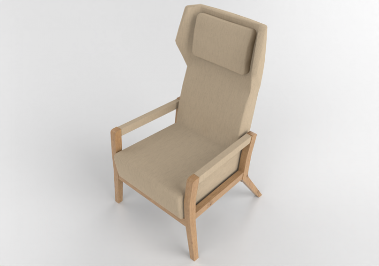 Chairs and Sofas 3D - Fabric armchair - Select - 13405 -...