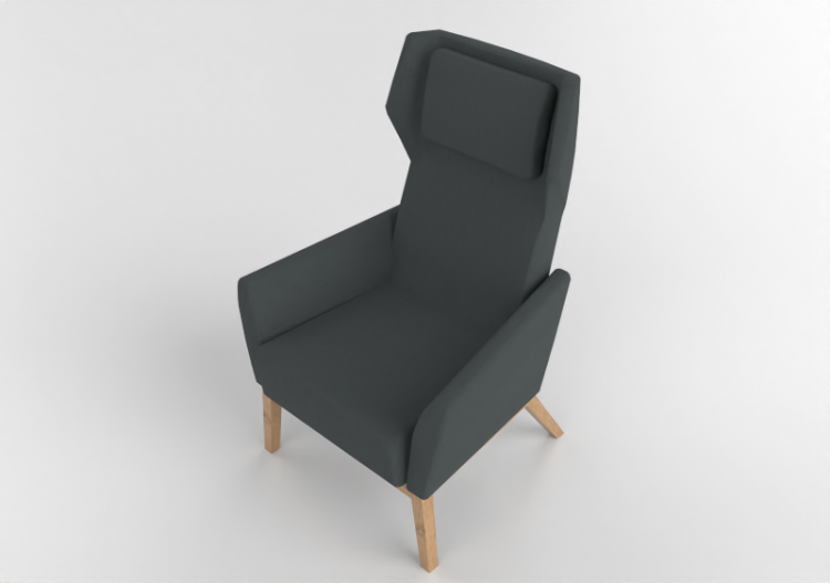 Poltronas y Sofás 3D - Sillón en tela - Select - 13401 -...