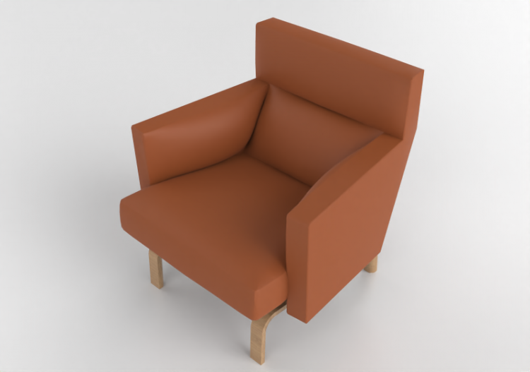 Poltronas y Sofás 3D - Sillón de piel - Novell - ACCA...