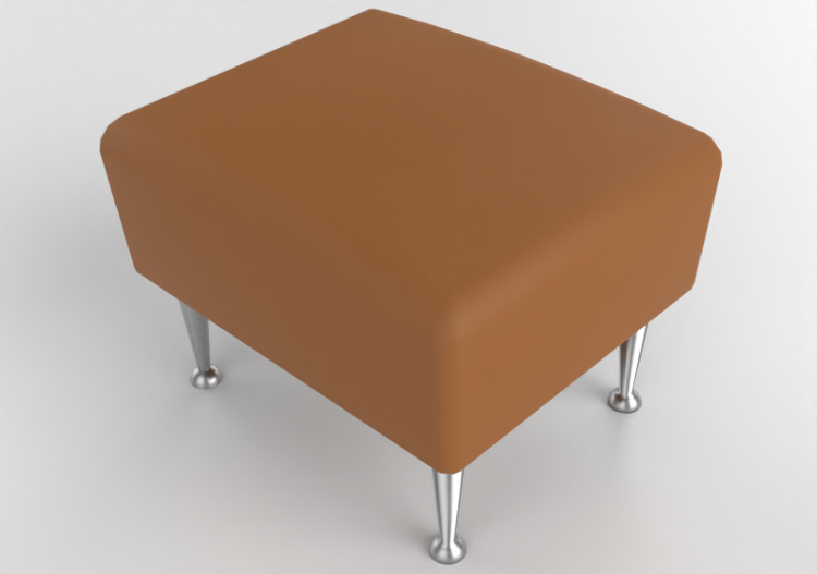 Divans 3D - Repose-pieds en cuir - Stepp - 14710 - 12980 -...
