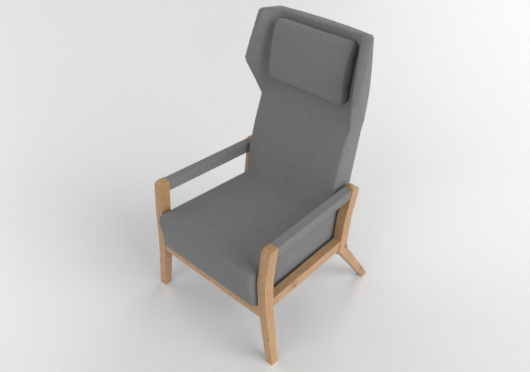 Poltronas y Sofás 3D - Sillón en tela - Select - 13405 -...