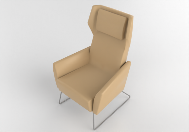 Poltronas y Sofás 3D - Sillón de piel - Select - 13401 -...