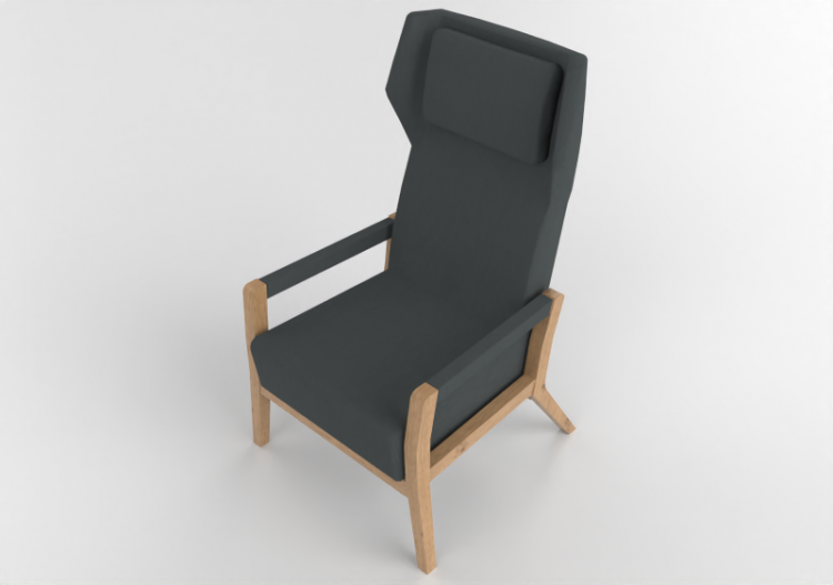 Poltronas y Sofás 3D - Sillón en tela - Select - 13405 -...