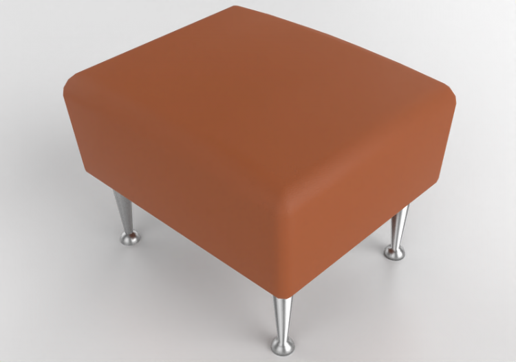 Divans 3D - Repose-pieds en cuir - Stepp - 14710 - 12980 -...