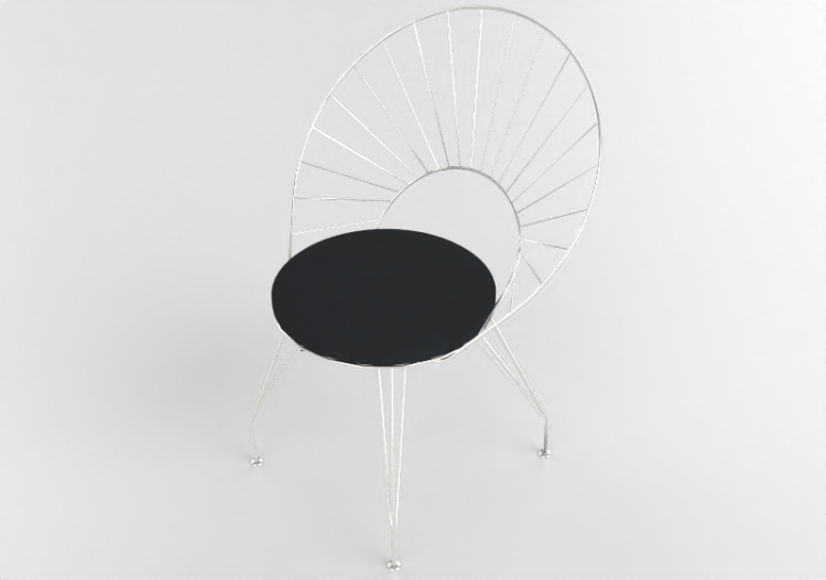 Chairs and Sofas 3D - Steel chair - Desirèe - 23600 - 20926...