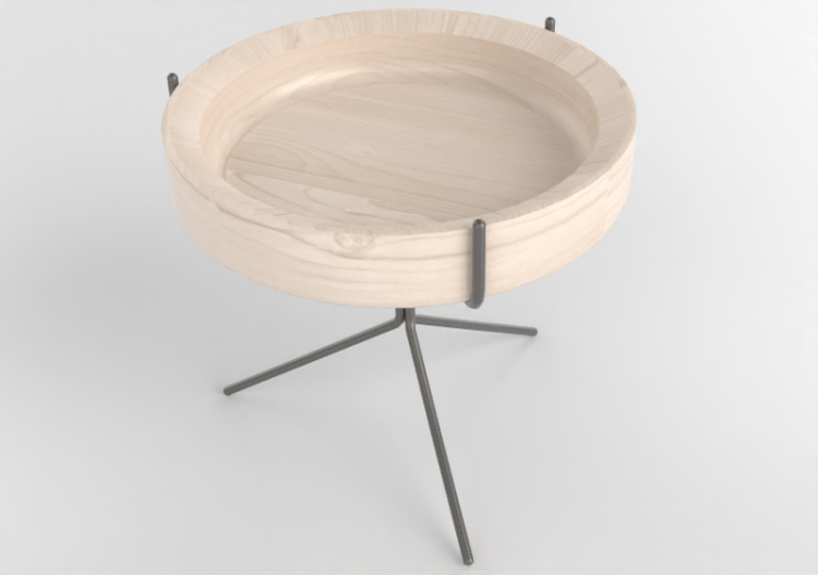 3D Tables - Round table - Drum - 27325 - A122 - ACCA...