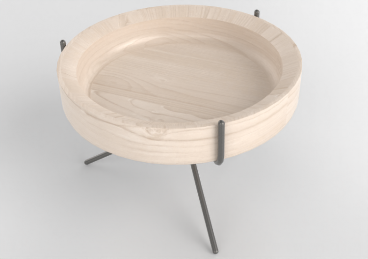 3D Tables - Round table - Drum - 27324 - A122 - ACCA...