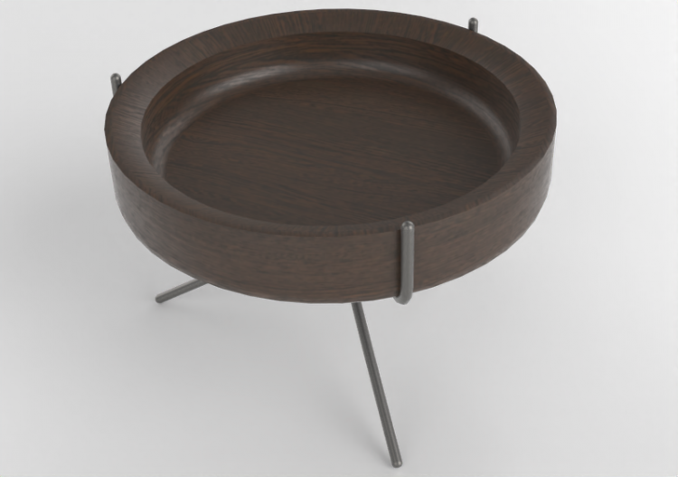 3D Tables - Round table - Drum - 27324 - AF22 - ACCA...