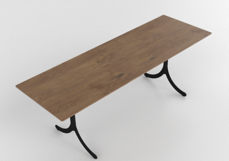 Petites Tables 3D - Table avec base en acier - Atlas -...