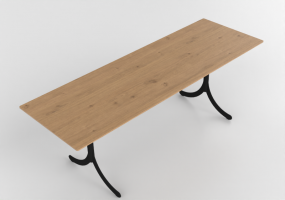3D Coffe Tables - Table with steel base - Atlas - 207271 - A122