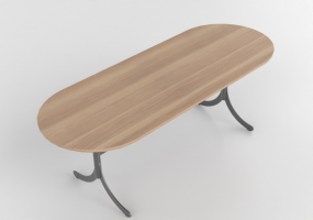 3D Coffe Tables - Outdoor table with steel base - Atlas - 20770 - E122
