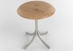 椅子 - Stool with steel base - Atlas - 20710 - A126