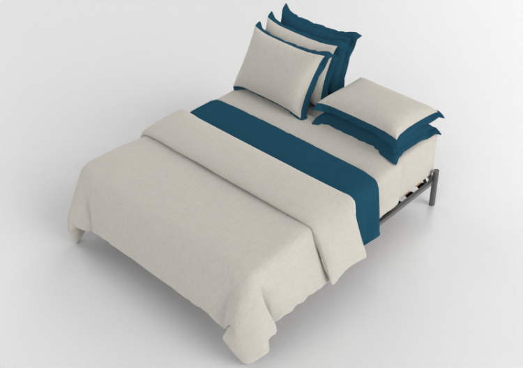 Beds and Side Cabinets 3D - Kingsize bed - By The Bed - The...