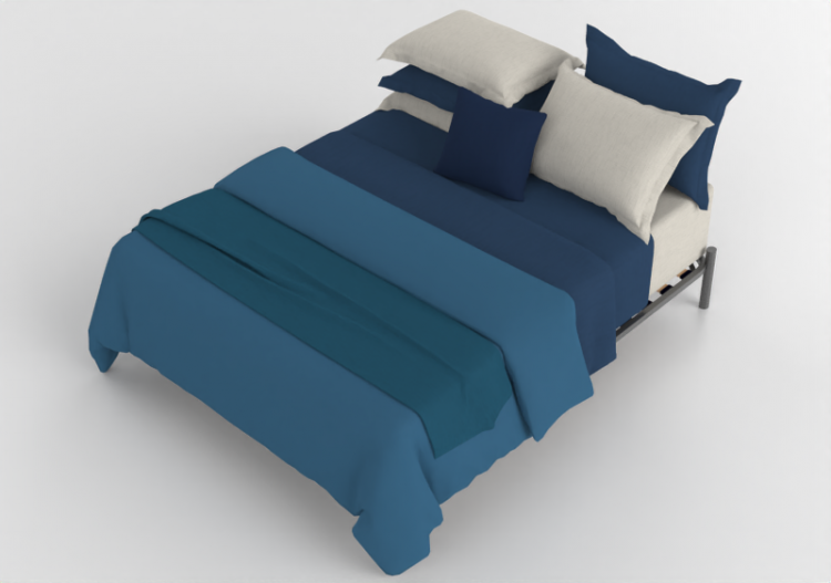 Letti 3D - Letto matrimoniale - By The Bed - The 325 Kent...