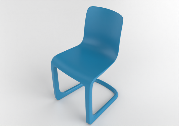Chaises 3D - Chaise en plastique - Vitra - EVO-C - ACCA...