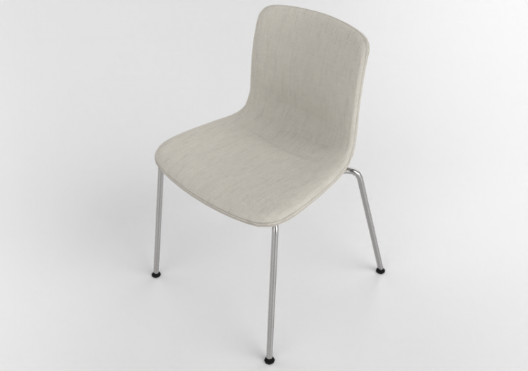3D Chairs - Fabric chair - Vitra - HAL Soft Tube Stackable...