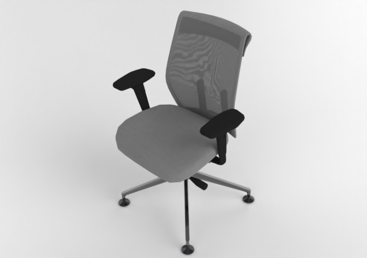 Chaises 3D - Chaise en tissu - Vitra - ID Cloud - ACCA...