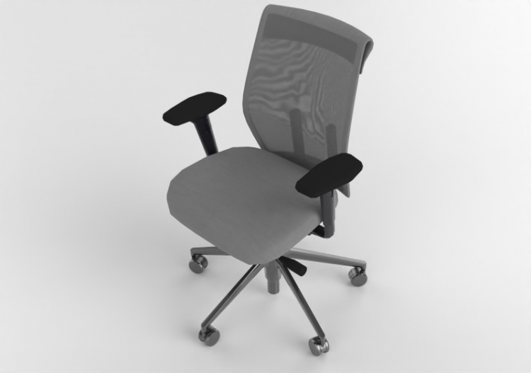 椅子 - Fabric chair - Vitra - ID Cloud - ACCA software