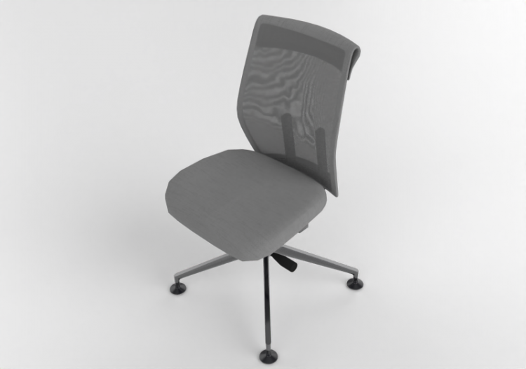 3D Stühle - Stuhl aus Stoff - Vitra - ID Cloud - ACCA...