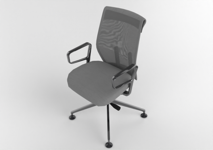 Sillas 3D - Silla de tela - Vitra - ID Cloud - ACCA...