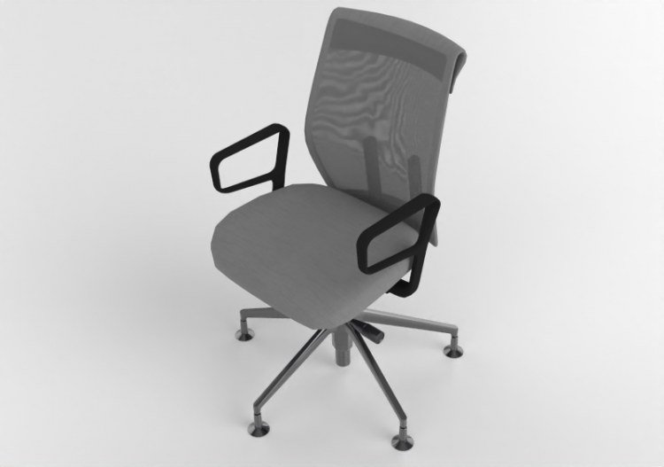 椅子 - Fabric chair - Vitra - ID Cloud - ACCA software