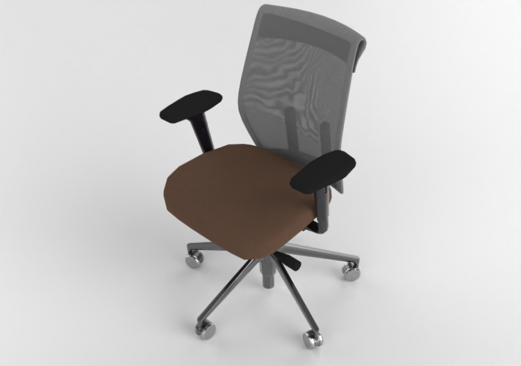 3D Stühle - Stuhl aus Stoff - Vitra - ID Cloud - ACCA...