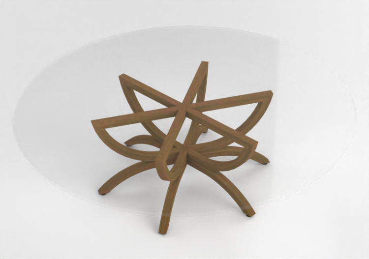 3D Tables - Glass table - Prima Linea - Lily - ACCA...