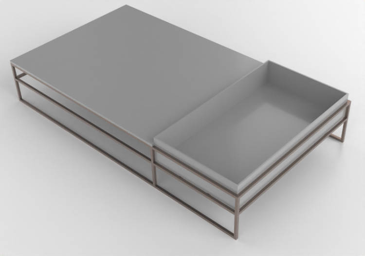 3D Tables - Coffee table in lacquered wood - Prima Linea -...
