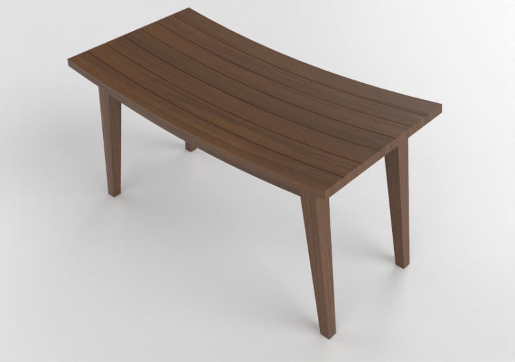 3D Chairs - Wooden bench - Prima Linea - Cap - ACCA...