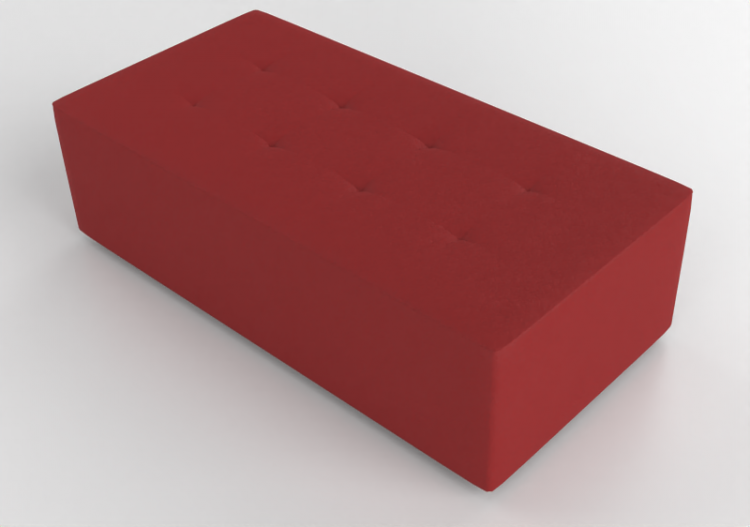 Poltronas y Sofás 3D - Puff de cuero - Prima Linea - Vox -...